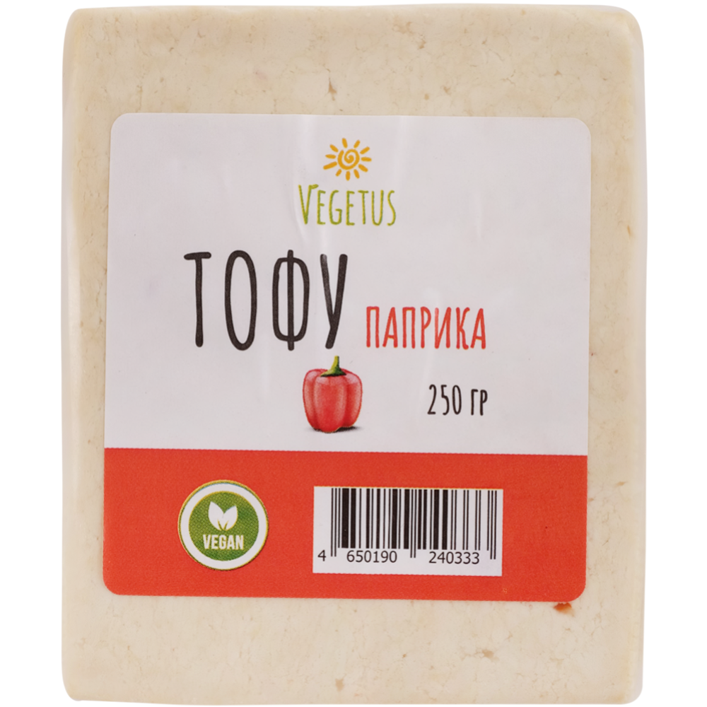Тофу «Vegetus» паприка, 250 г #0